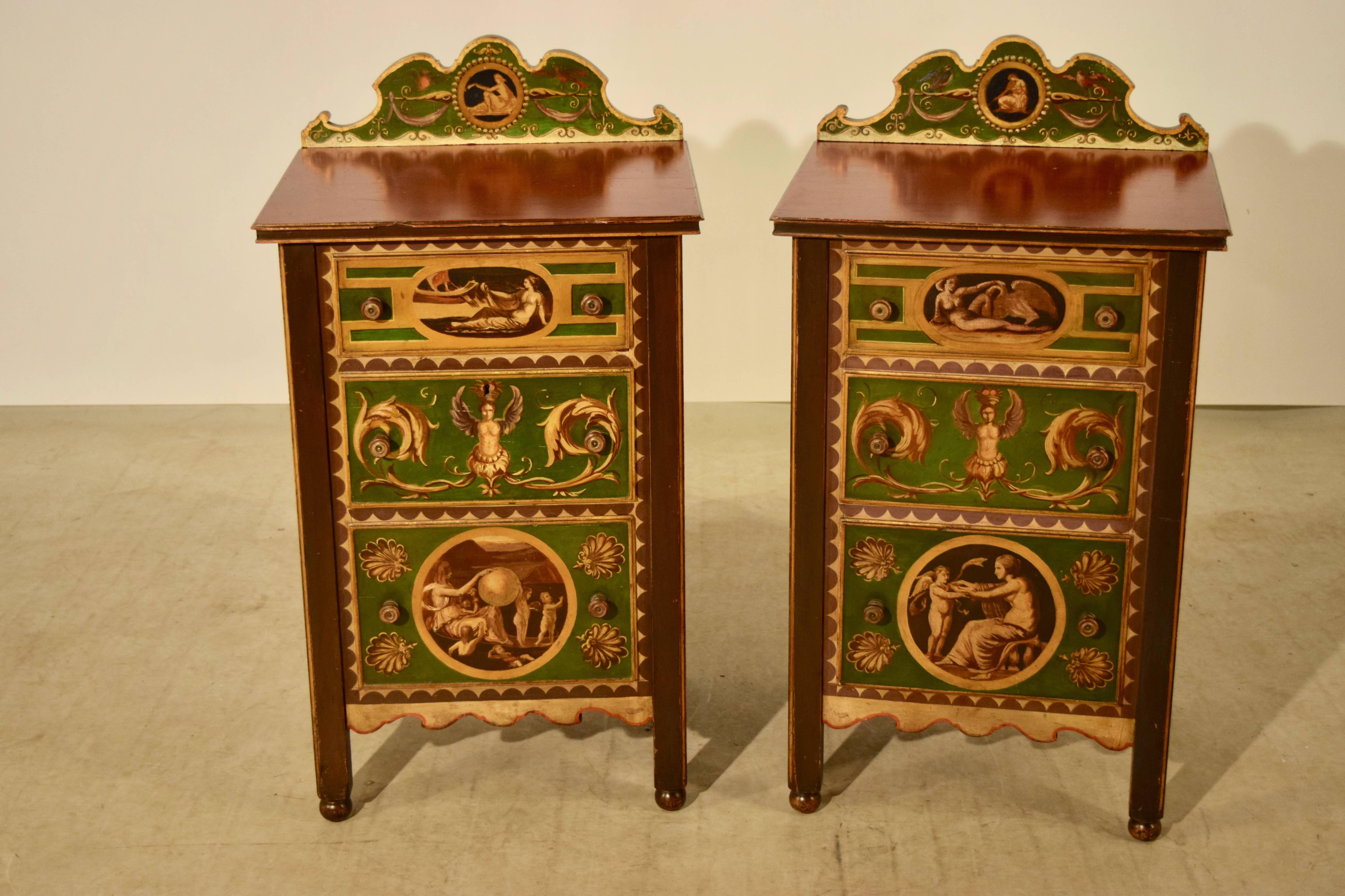 Pair of 19th Century Italian Side Tables In Good Condition In High Point, NC