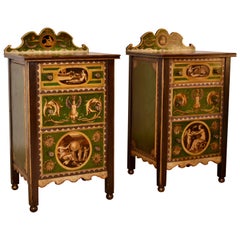 Antique Pair of 19th Century Italian Side Tables