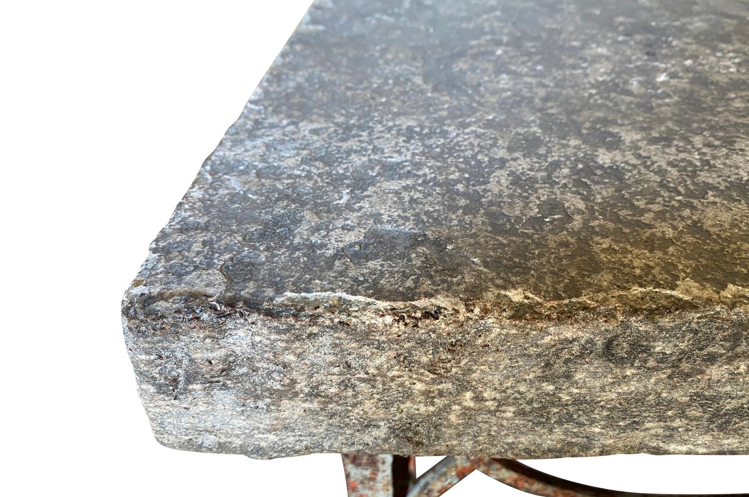 Pair of 19th Century Italian Stone Top Console Table For Sale 17