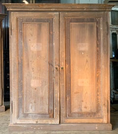 Pair of 19th Century Italian Two Door Cabinets
