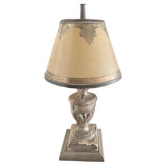 Pair of 19th Century Italian Urns Mounted as Lamps with Custom Shades