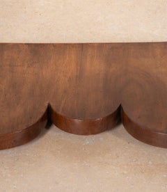 Pair of 19th Century Italian Walnut Console Tables