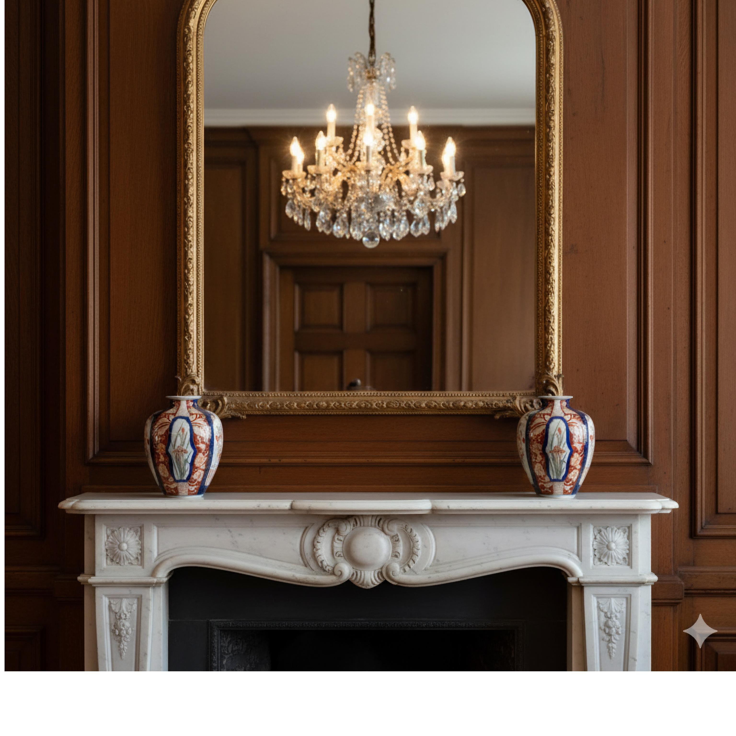 Una splendida coppia di vasi in porcellana Imari giapponese del XIX secolo. Questi pregiati vasi hanno una forma deliziosa e un disegno floreale dipinto a mano nei tradizionali colori Imari. Sono in bellissime condizioni d'epoca e sarebbero favolosi