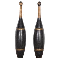 Pair of 19th Century Juggler Pins