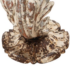Pair of 19th Century Lamps Converted from Metal Fragments