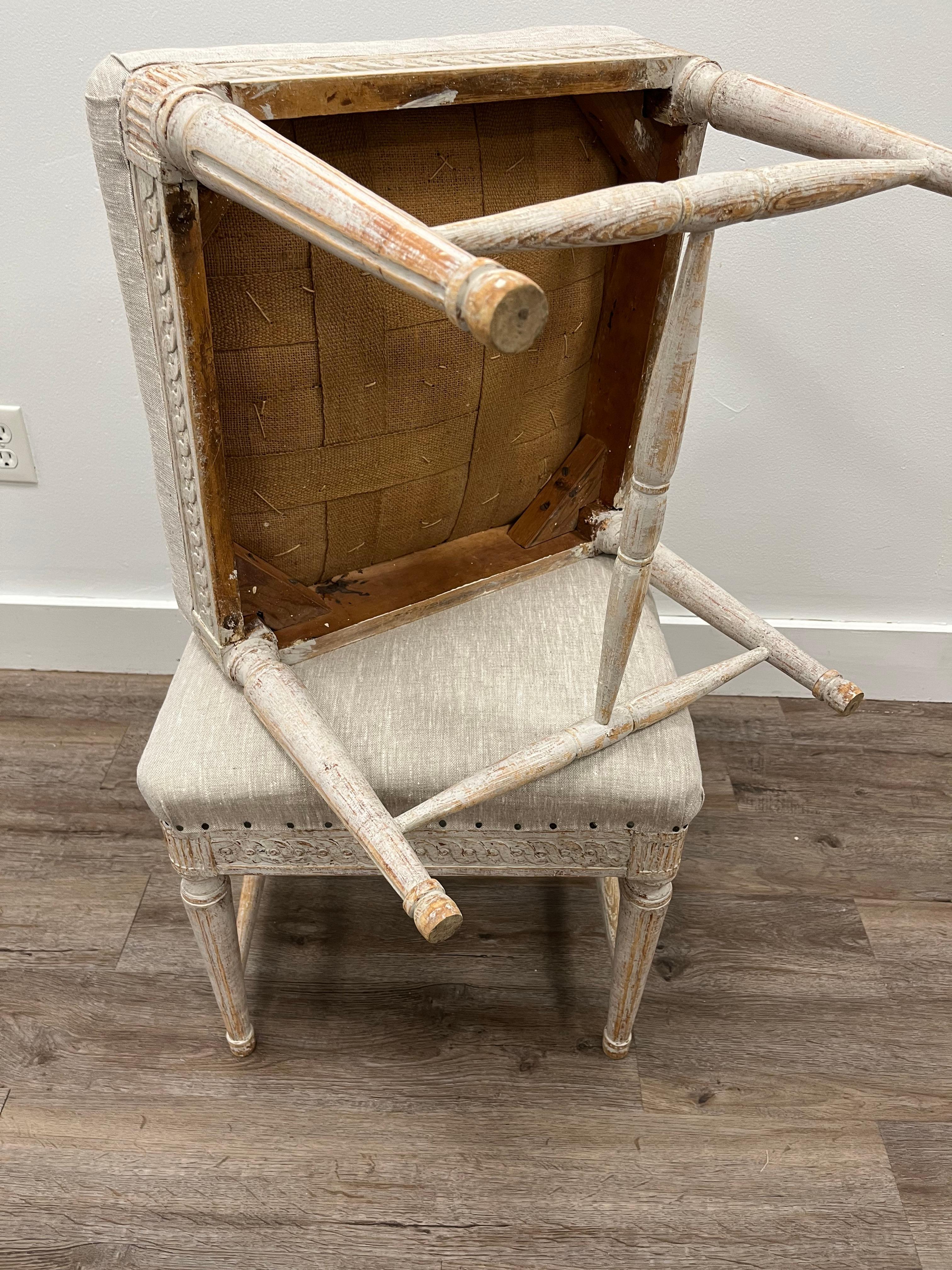 Pair of 19th Century Late Gustavian Footstools For Sale 3