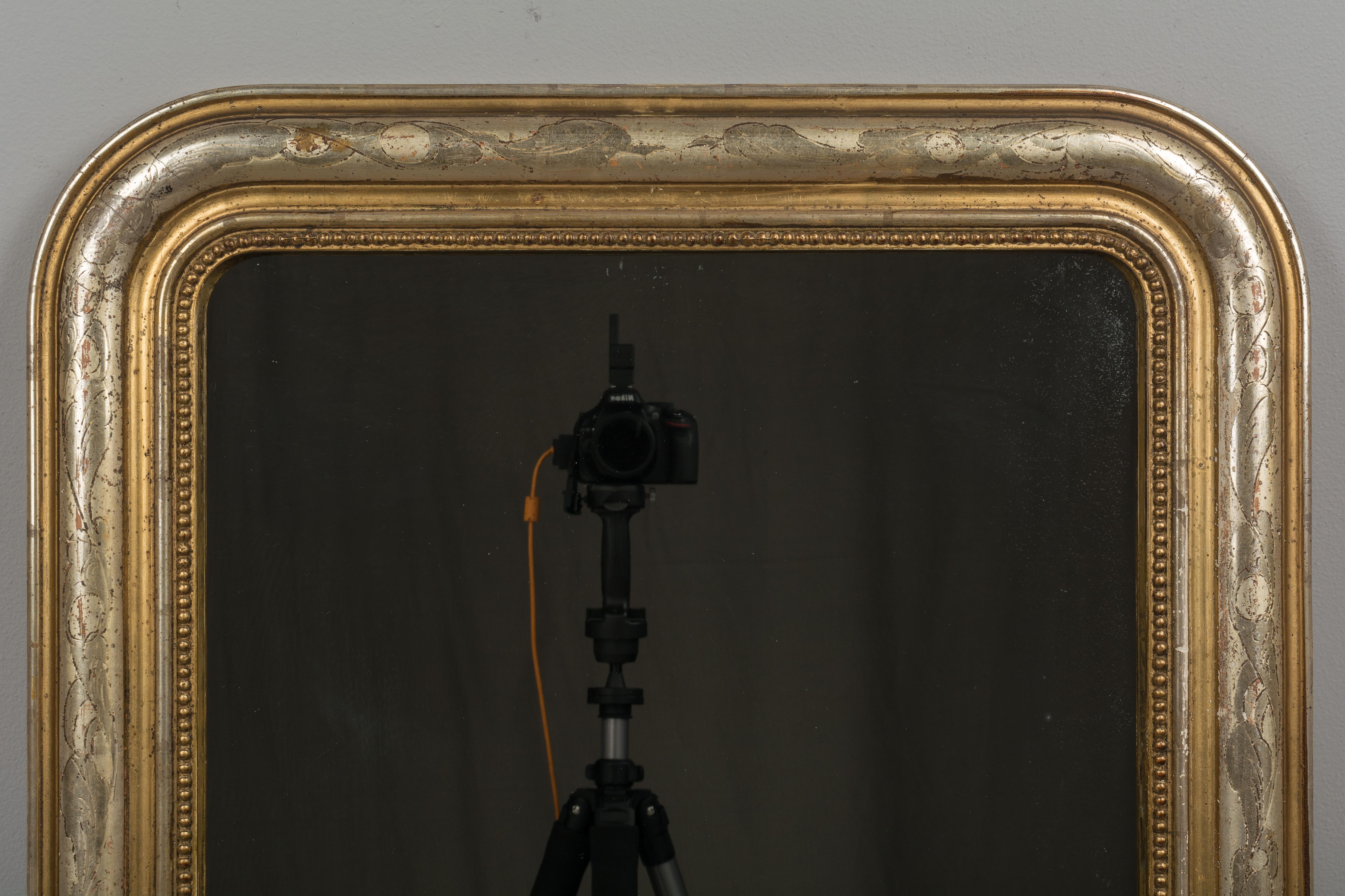 Pair of 19th Century Louis Philippe Style Gilded Mirrors 6