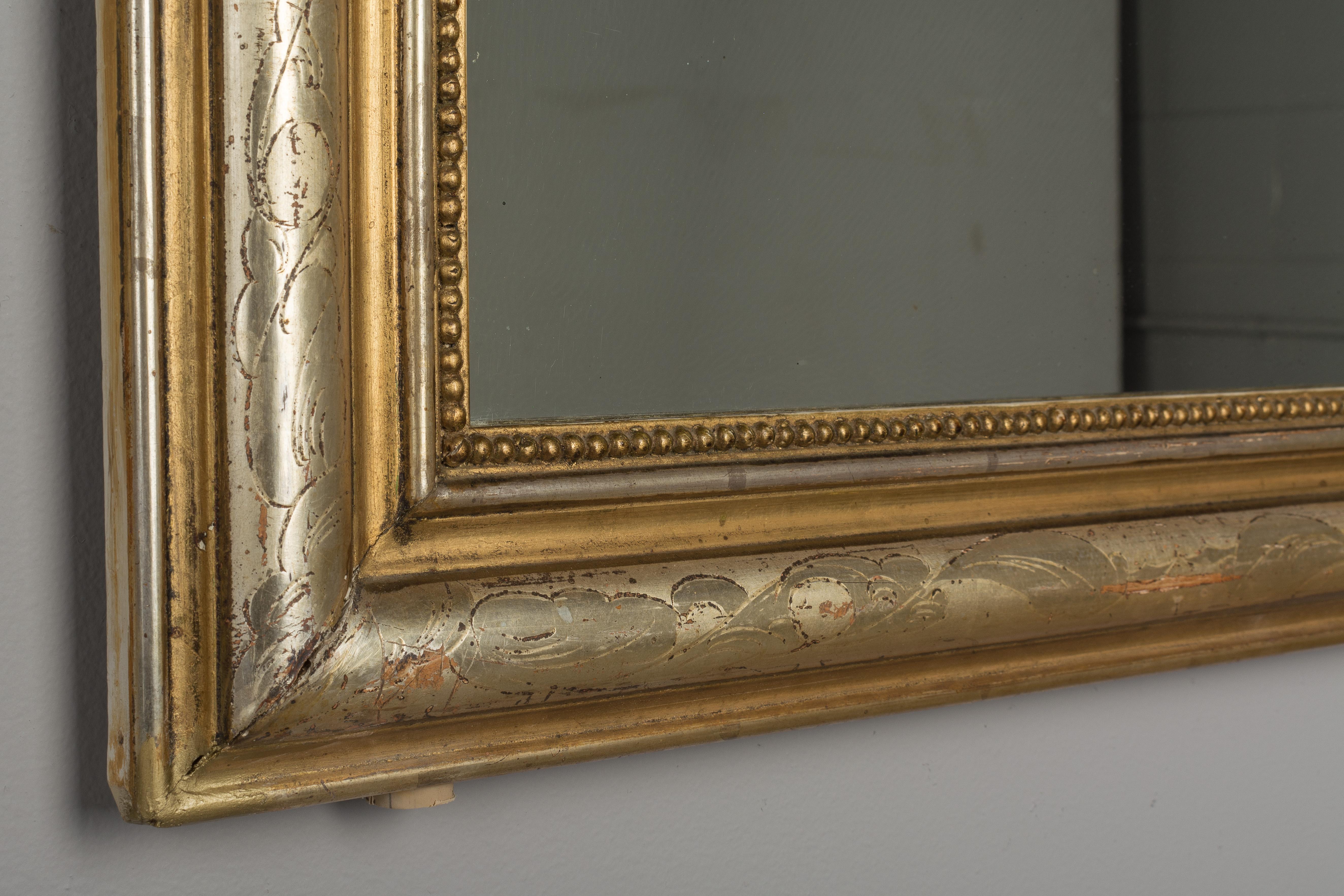 Pair of 19th Century Louis Philippe Style Gilded Mirrors 2
