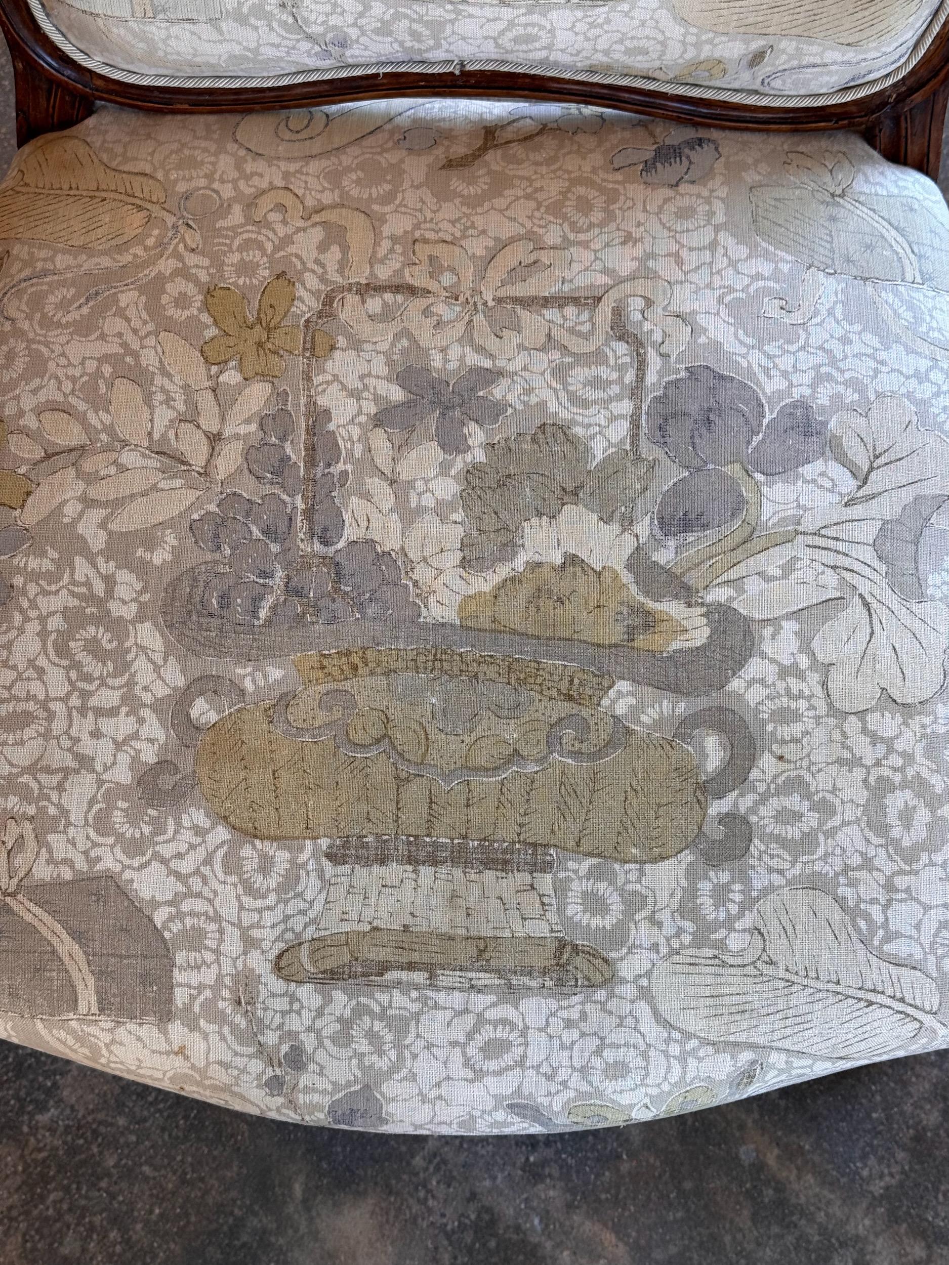 Coppia di fauteuil Luigi XV del XIX secolo in vendita 7