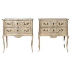 Pair of 19th Century Louis XV Style Commodes