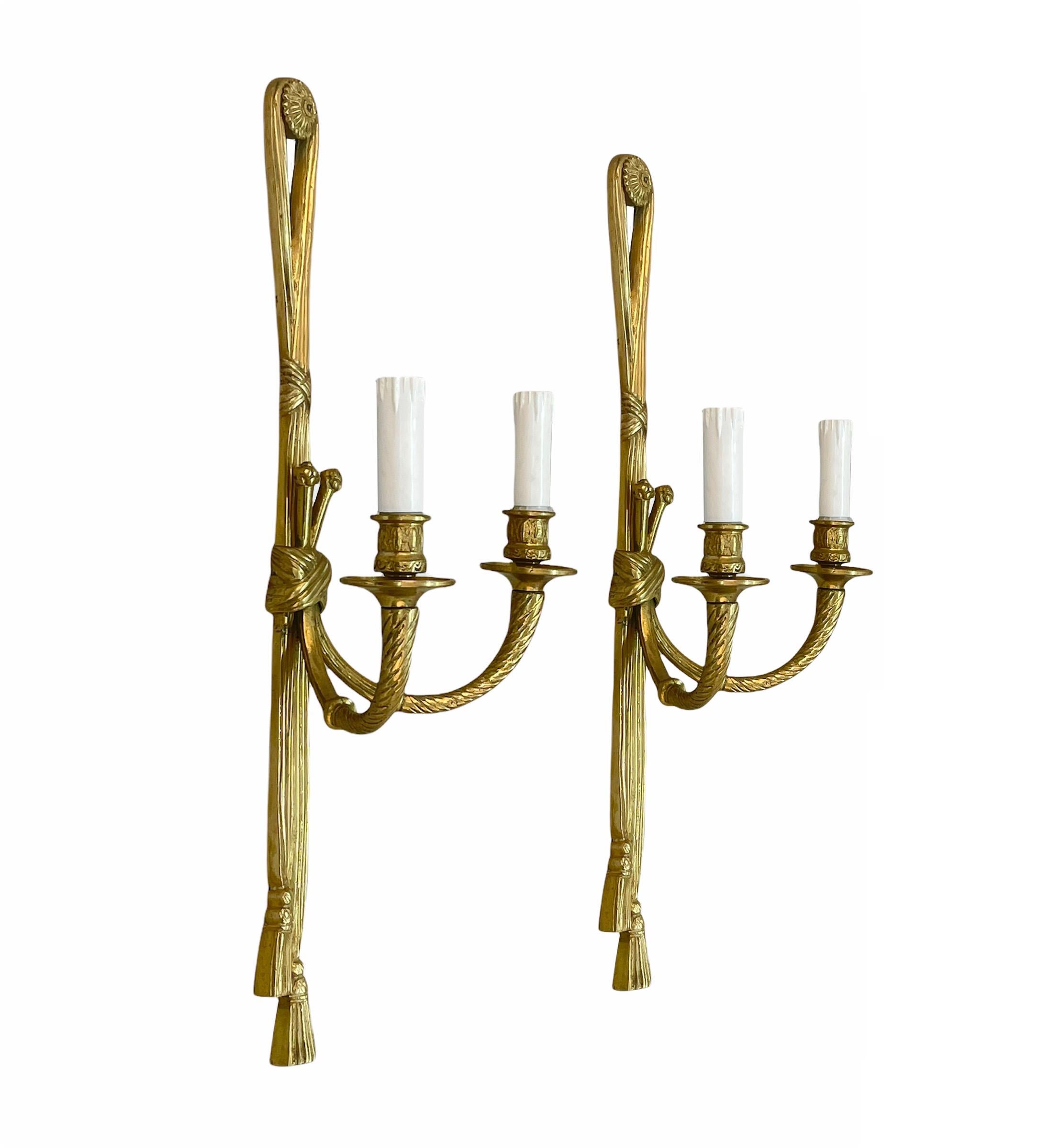 antique brass wall sconces for candles