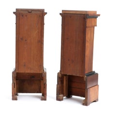 Pair of 19th Century Mahogany Pedestals