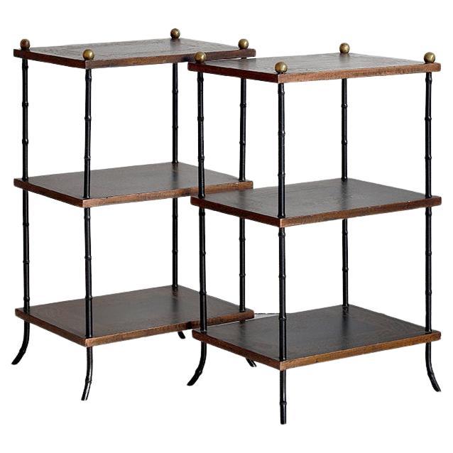 Pair of 19th Century Maison Jansen Tiered Étagères