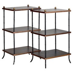 Paire d'étagères à étages de la Maison Jansen du XIXe siècle