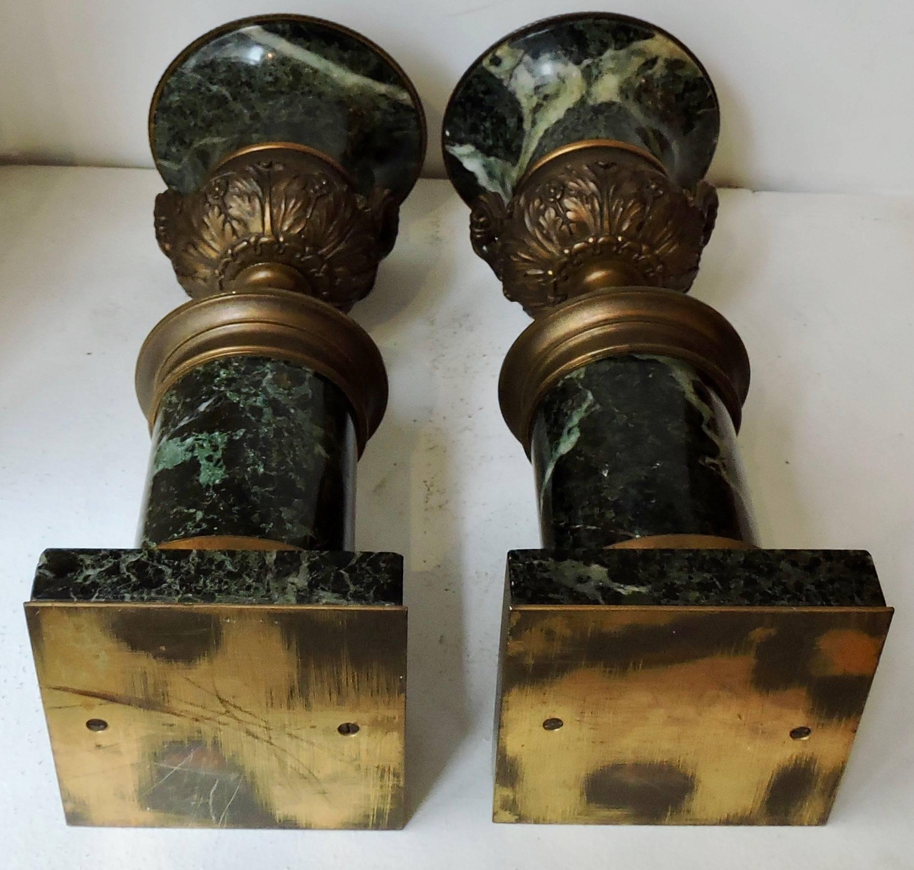 Pair of 19th Century Marble and Ormolu Cassolettes 2