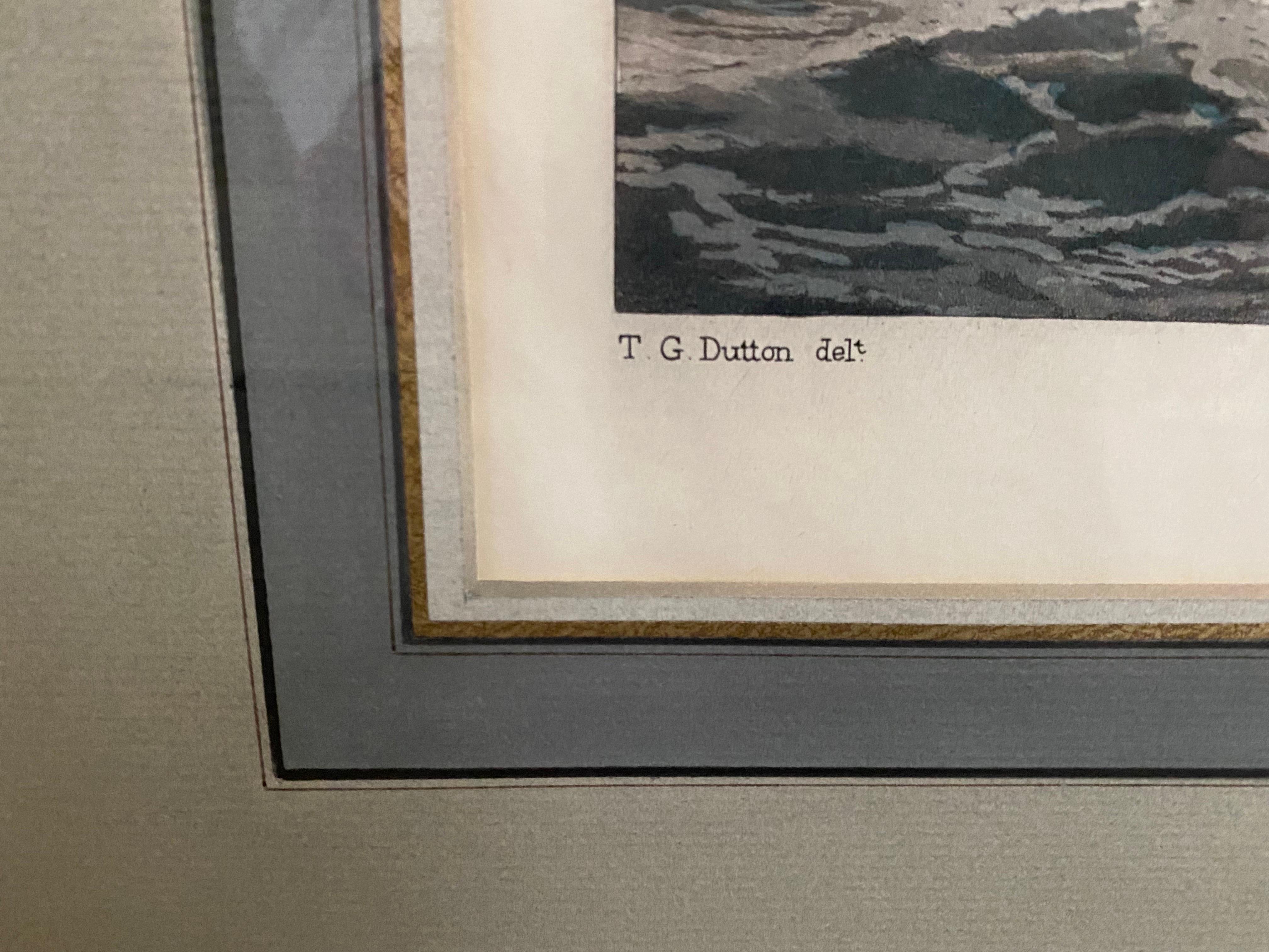 Pair of 19th Century Maritime Engravings by E. Duncan and T.G. Dutton 13