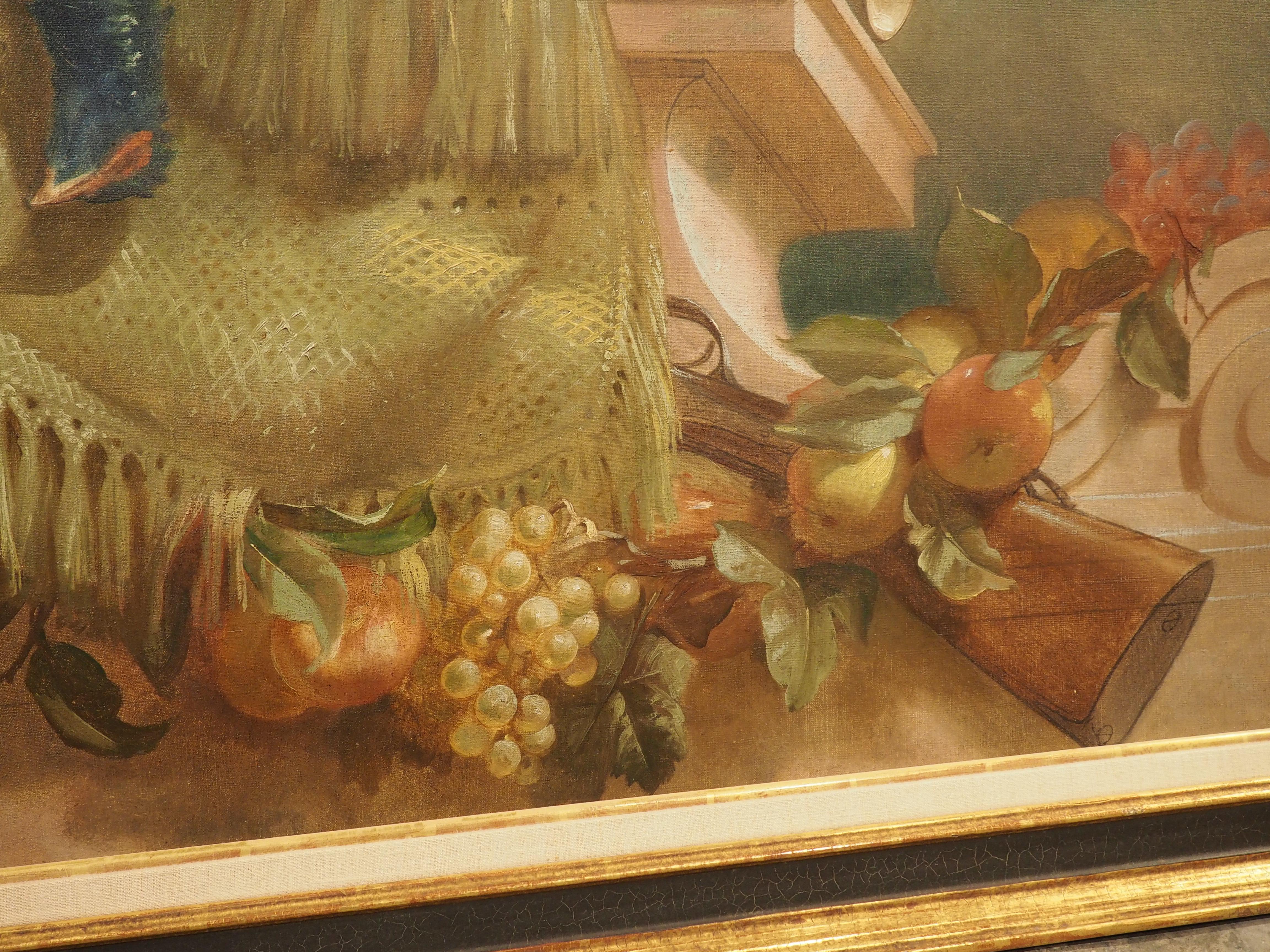 Paire de peintures de trophées de chasse en forme de morte de la nature du 19ème siècle en vente 1