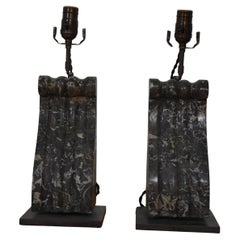 Lámparas de mesa de metal