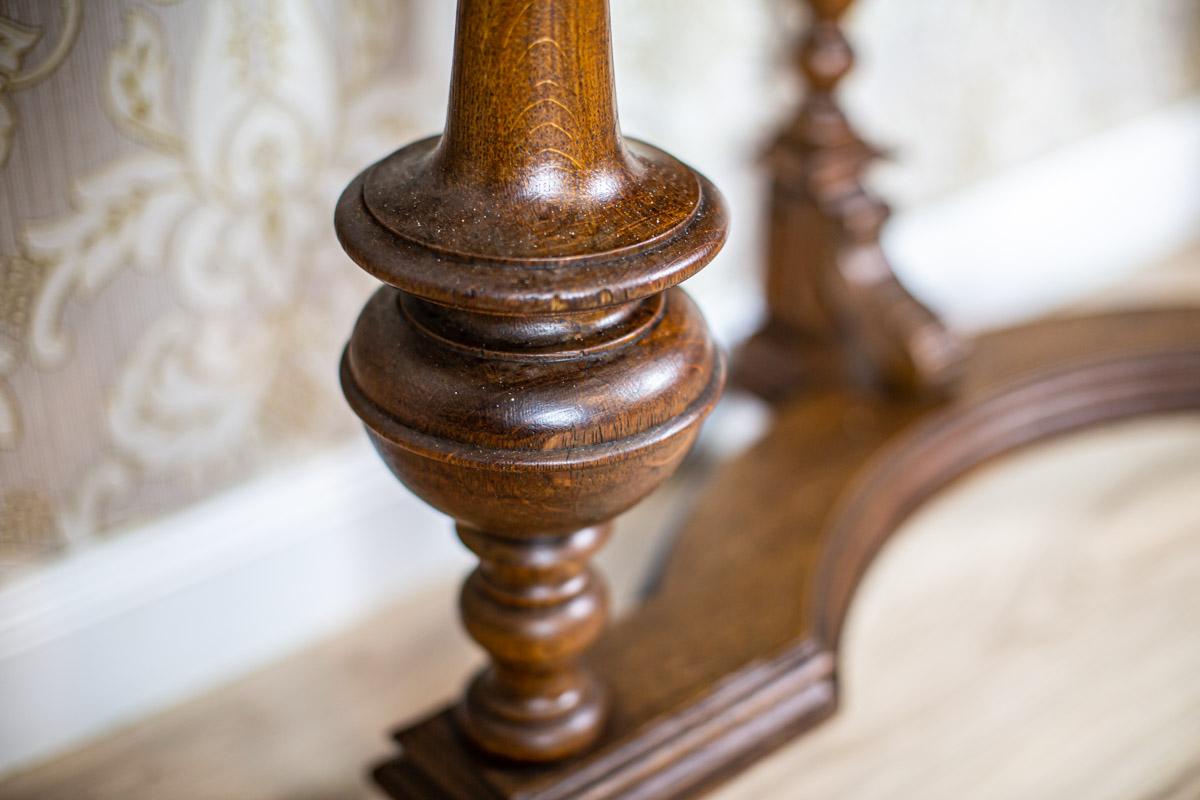 Pair of 19th Century Oak Console Tables 6