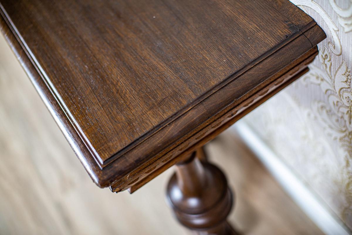 Pair of 19th Century Oak Console Tables 9