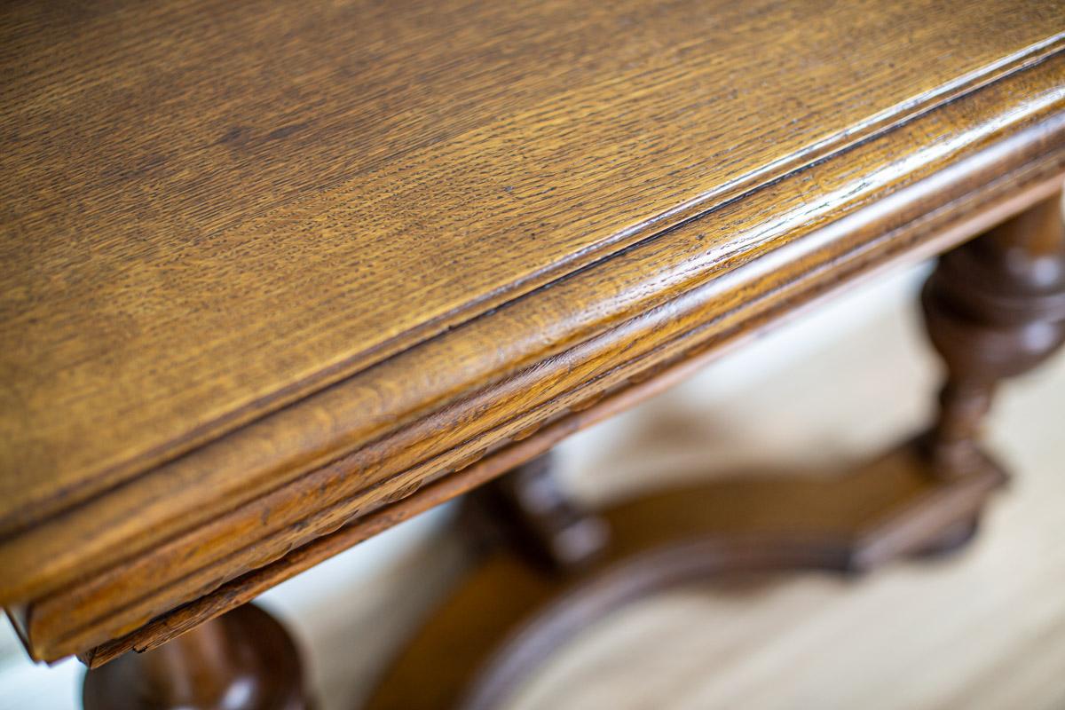 Pair of 19th Century Oak Console Tables 10