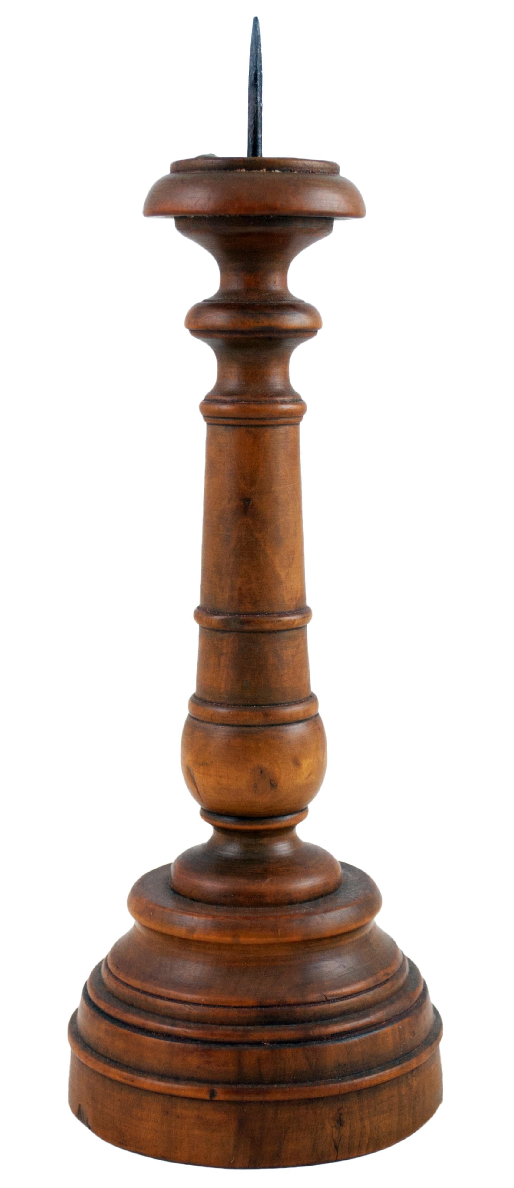 Italian Pair of 19th Century Olivewood 