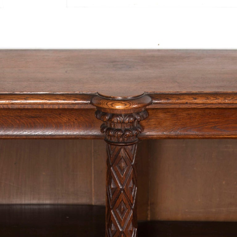 Pair of 19th Century Open Bookcases For Sale at 1stDibs