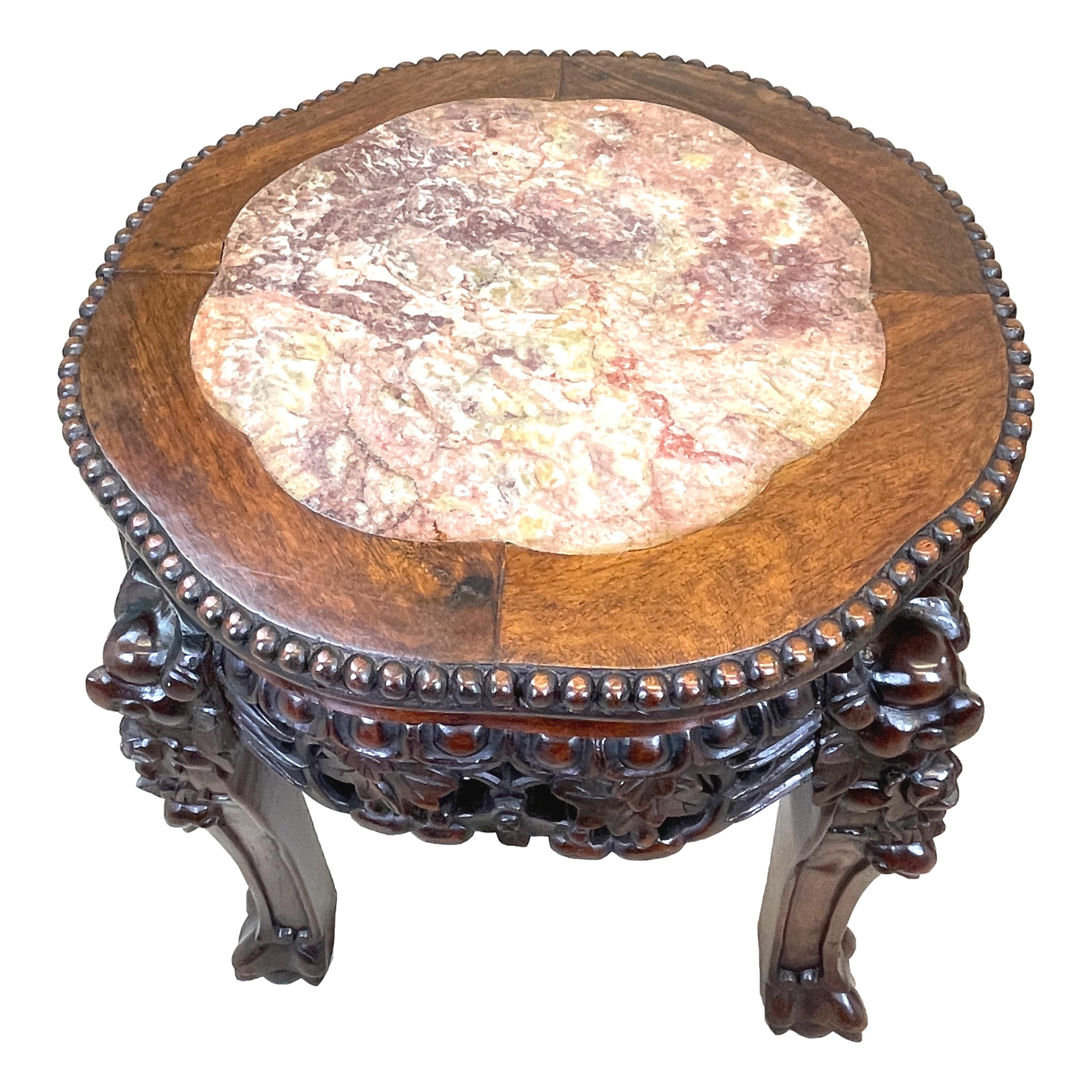 Pair of 19th Century Oriental Hardwood Coffee Tables 2