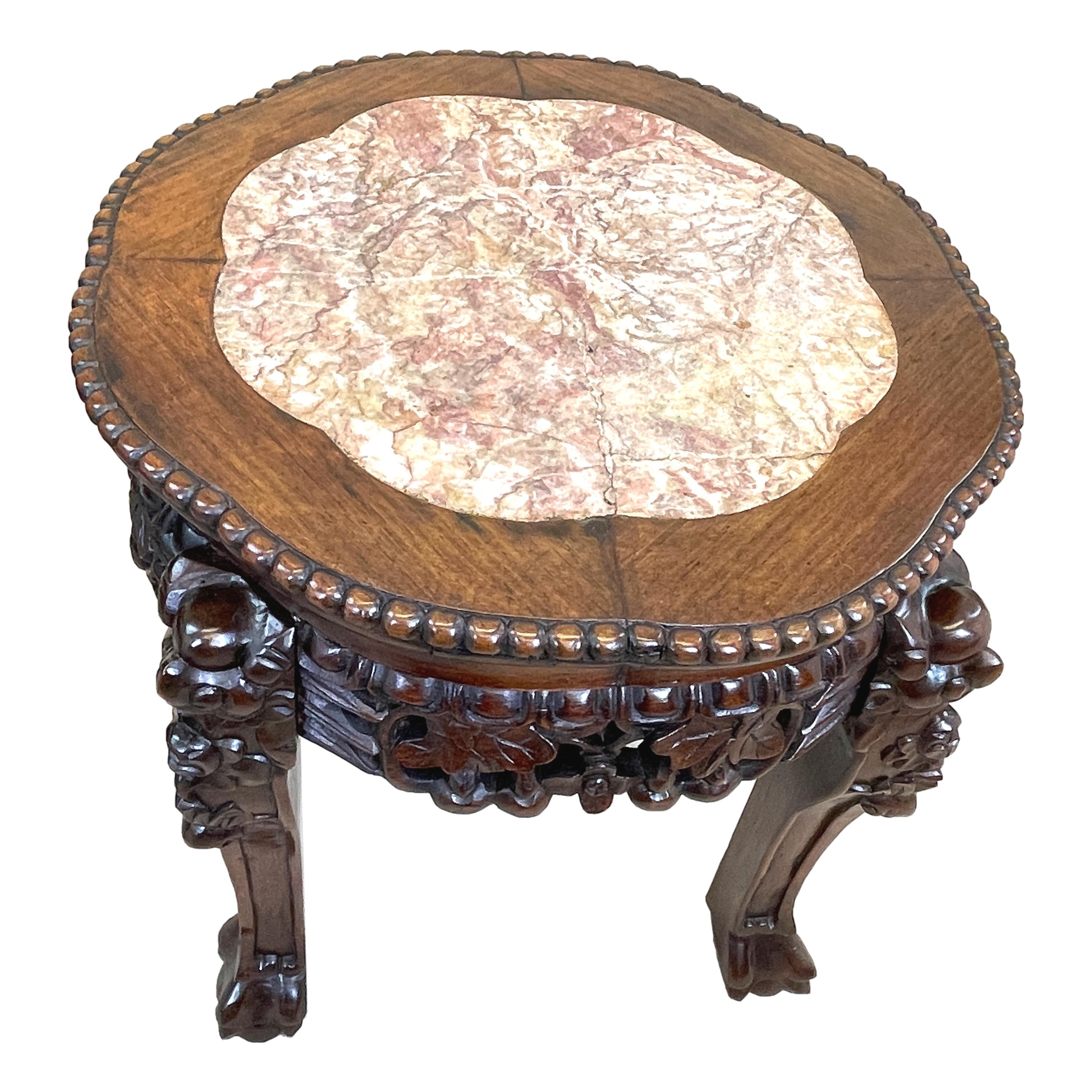 Pair of 19th Century Oriental Hardwood Coffee Tables 4