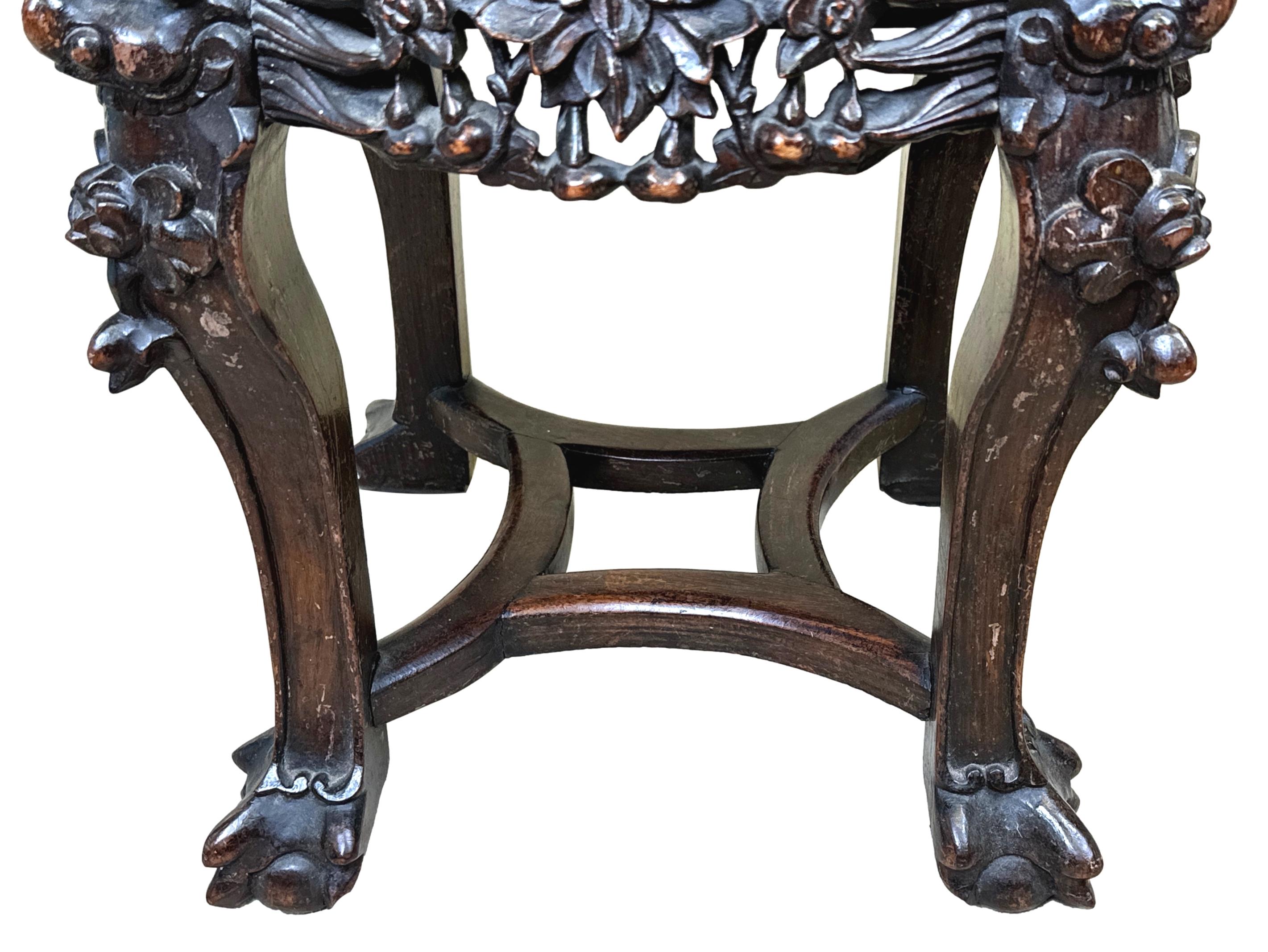 Pair of 19th Century Oriental Hardwood Coffee Tables For Sale 4