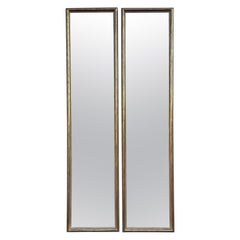 Pair of 19th Century Original Pier Parcel gilt long mirrors
