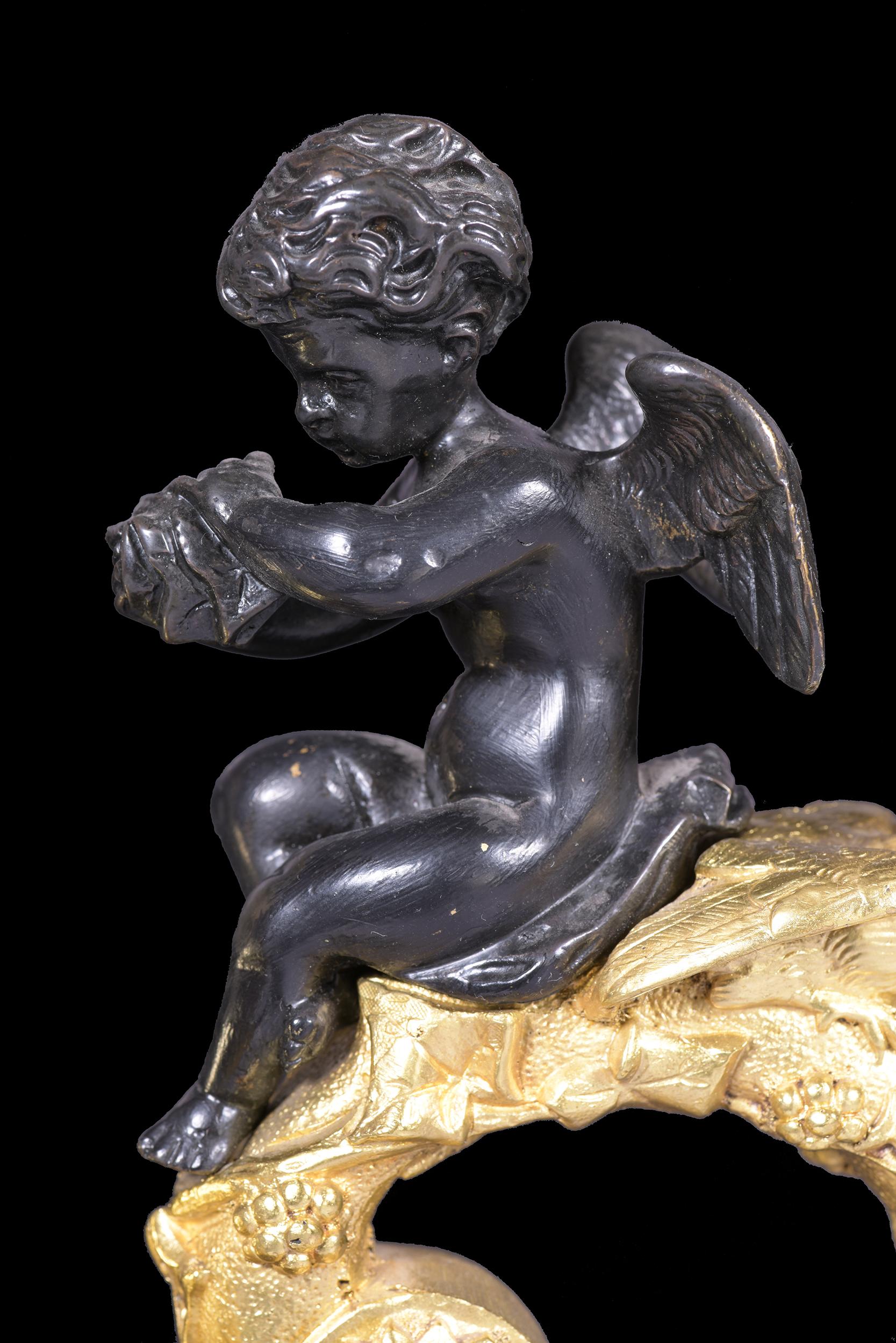 Paar Ormolu- und Bronze-Würfel aus dem 19. Jahrhundert im Renaissance-Stil im Angebot 1
