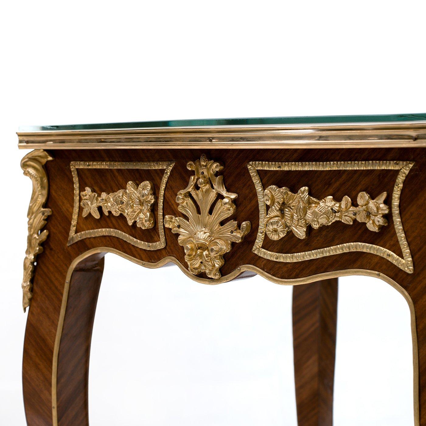 Pair of 19th Century Ormolu French-Style Side Table '2 Set', 20th Century In Excellent Condition For Sale In London, GB
