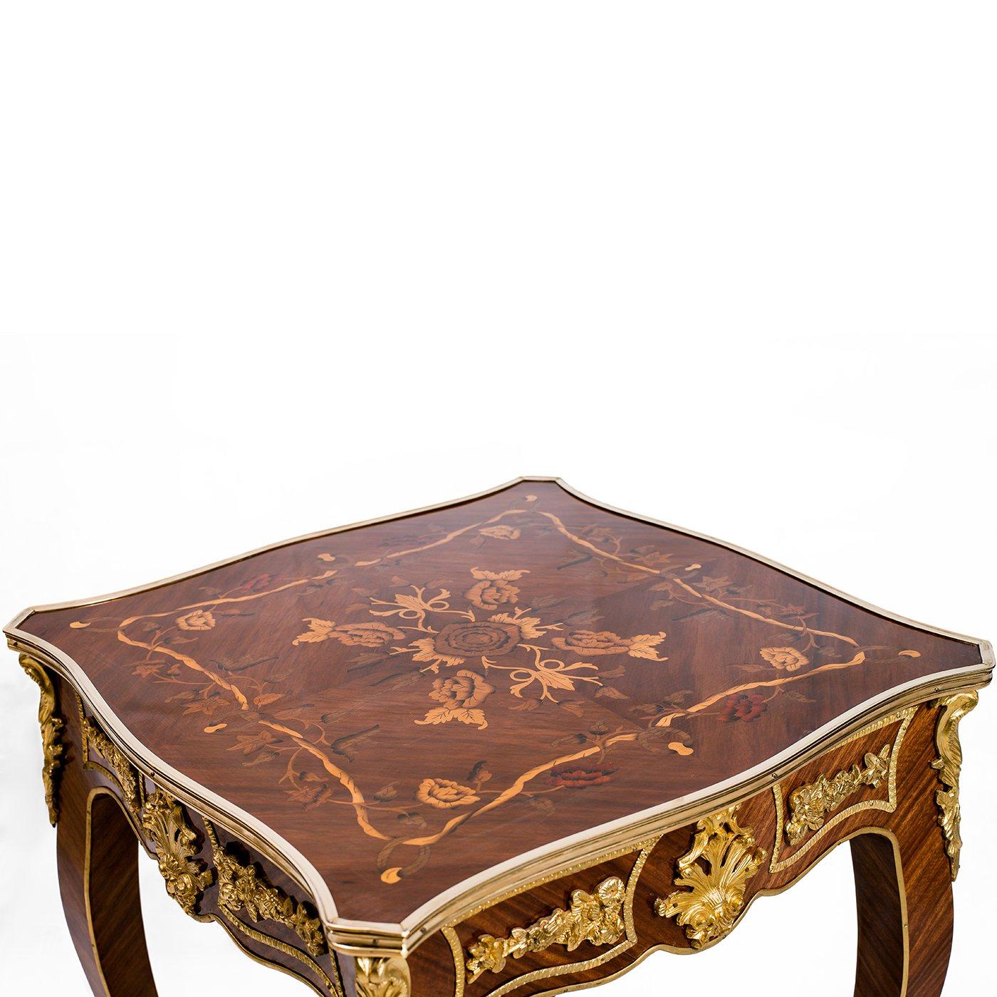 Wood Pair of 19th Century Ormolu French-Style Side Table '2 Set', 20th Century For Sale