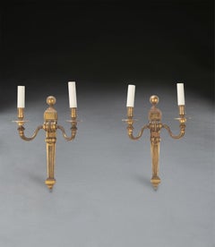 Pair of 19th Century Ormolu Wall Lights