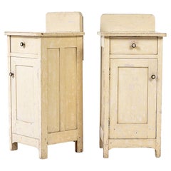 Antique Pair of 19th Century Painted Pot Cabinets