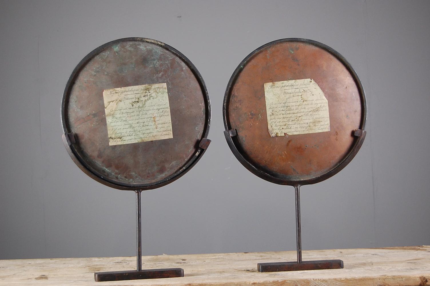 Pair of 19th Century Parabolic Concave Reflectors 4