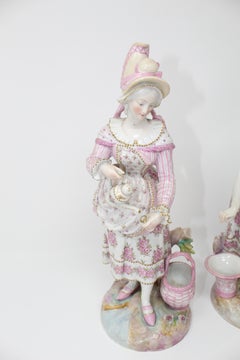 Pair of 19th Century Paris Porcelain