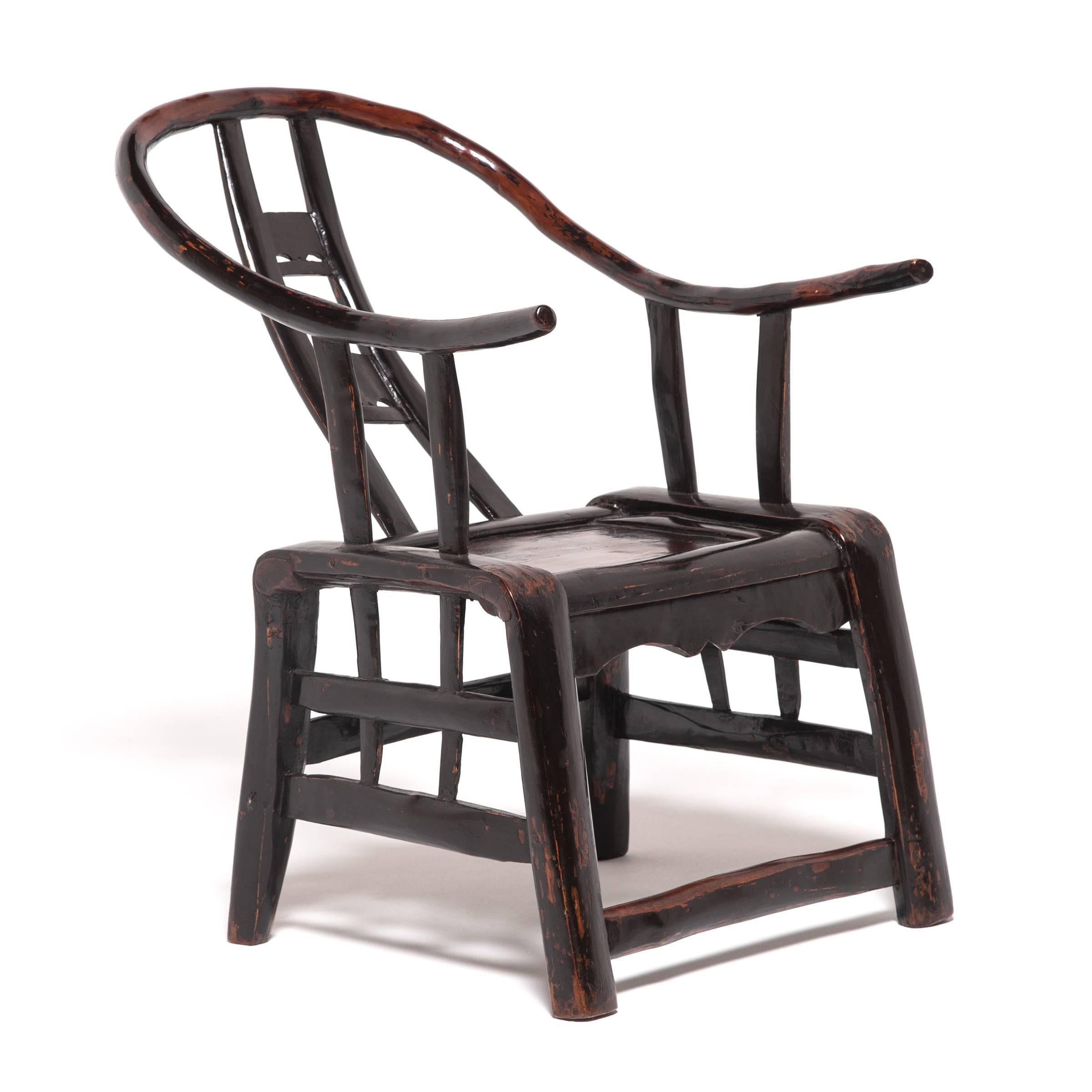 Pair of 19th Century Petite Chinese Chairs 3