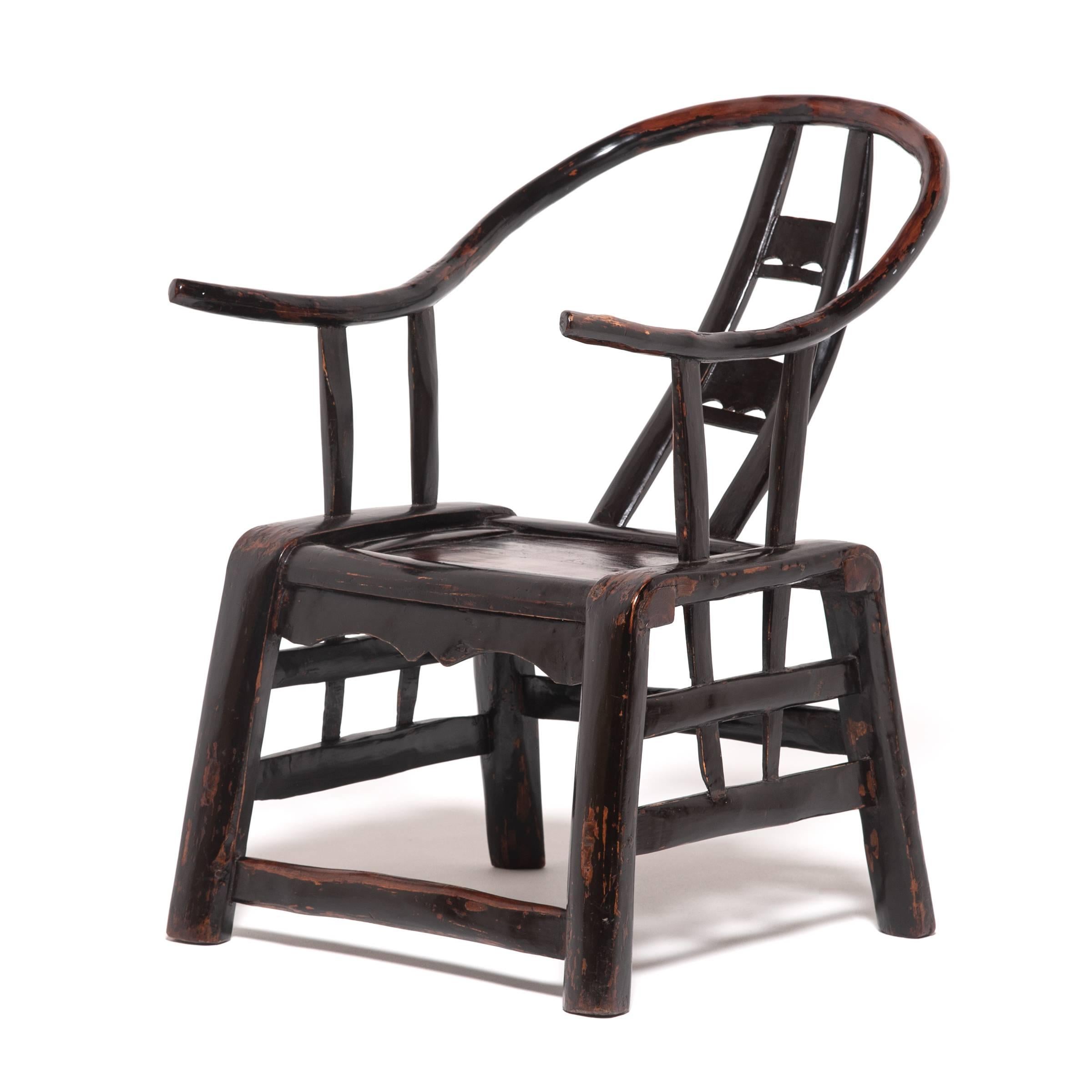 Pair of 19th Century Petite Chinese Chairs 1