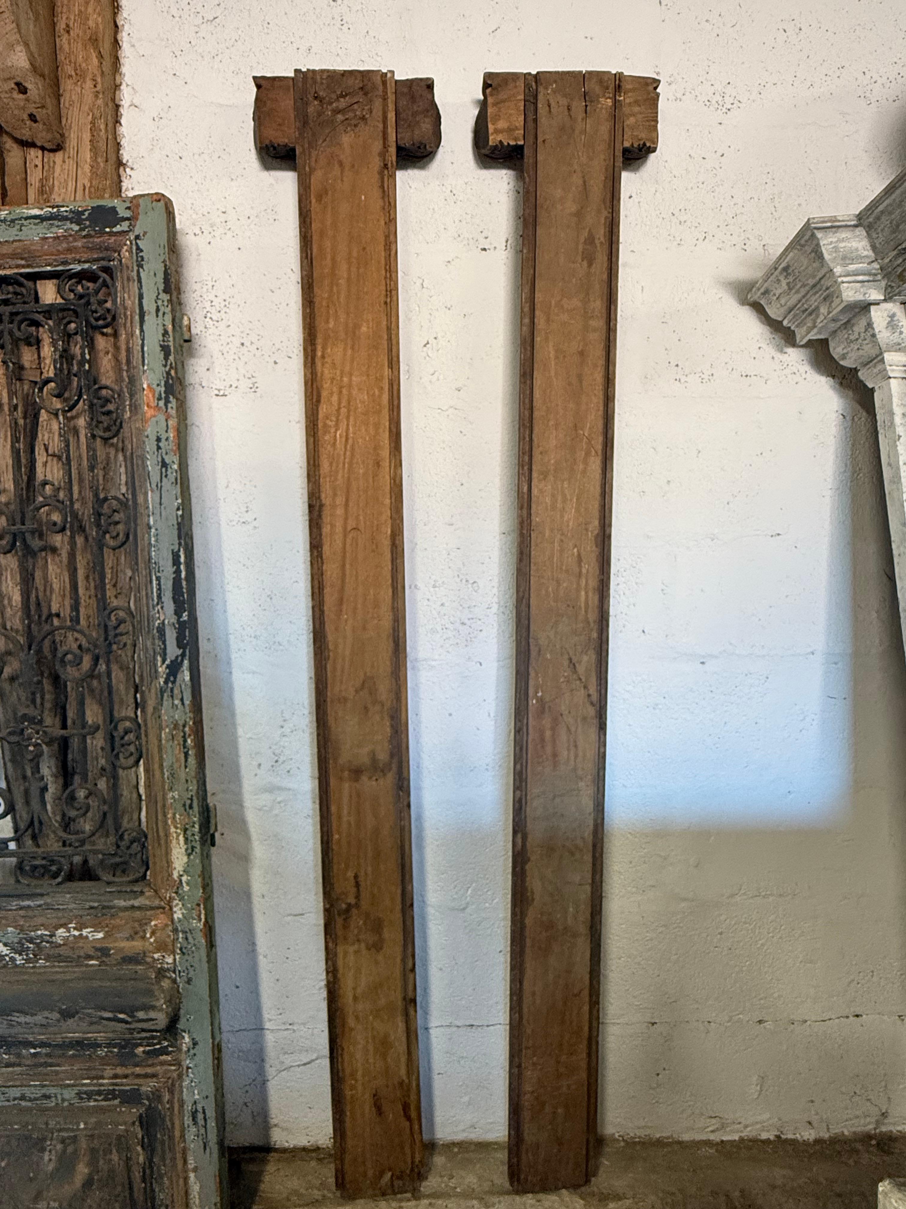 Pair Of 19th Century Pilasters For Sale 1
