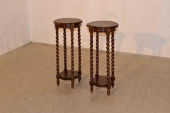 Pair of 19th Century Plant Stands