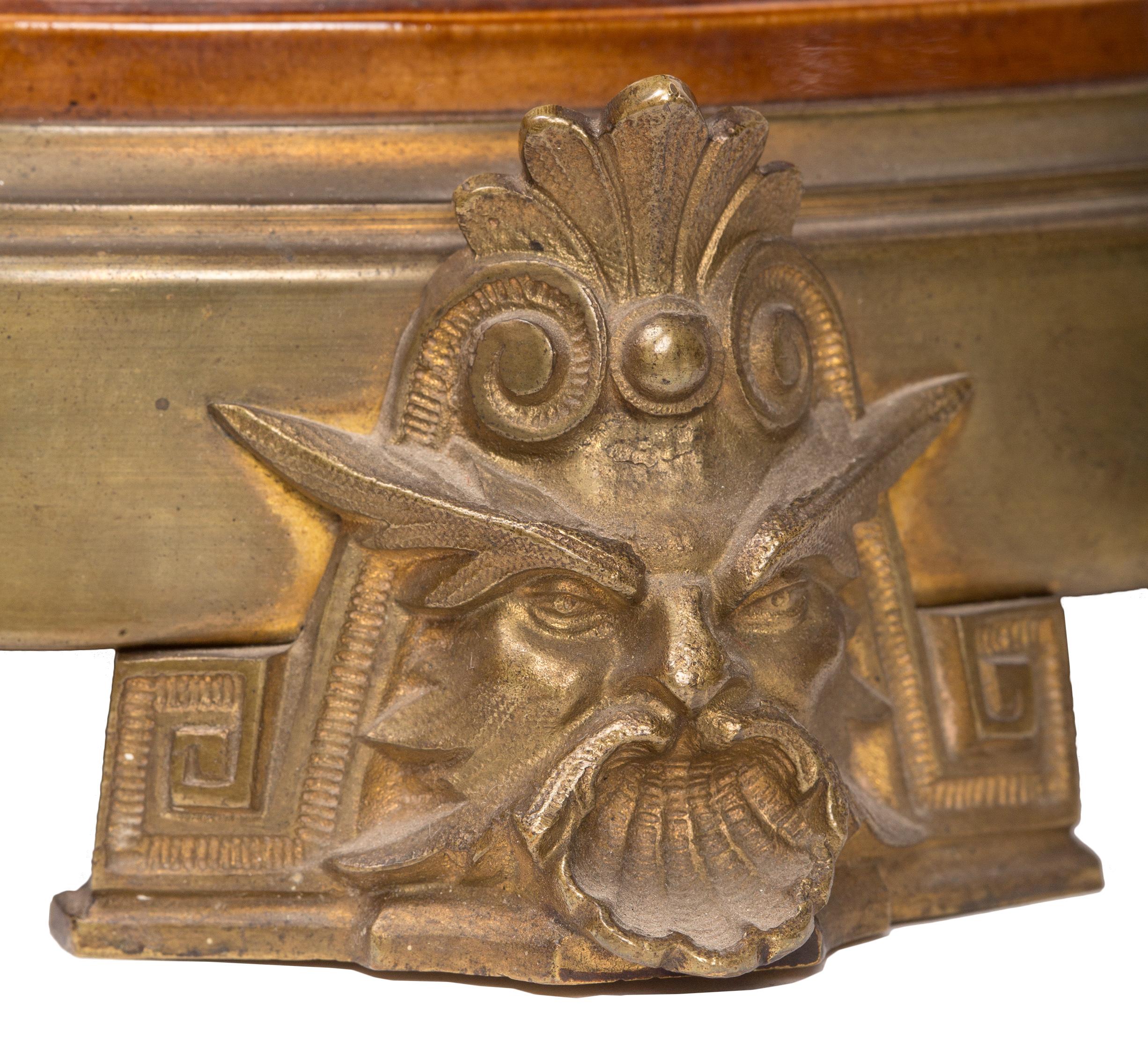 Bronze Pair of 19th Century Aesthetic Movement Majolica Urns, German, Attrib. Hanke For Sale