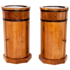 Antique Pair of 19th Century Pot Cupboards 