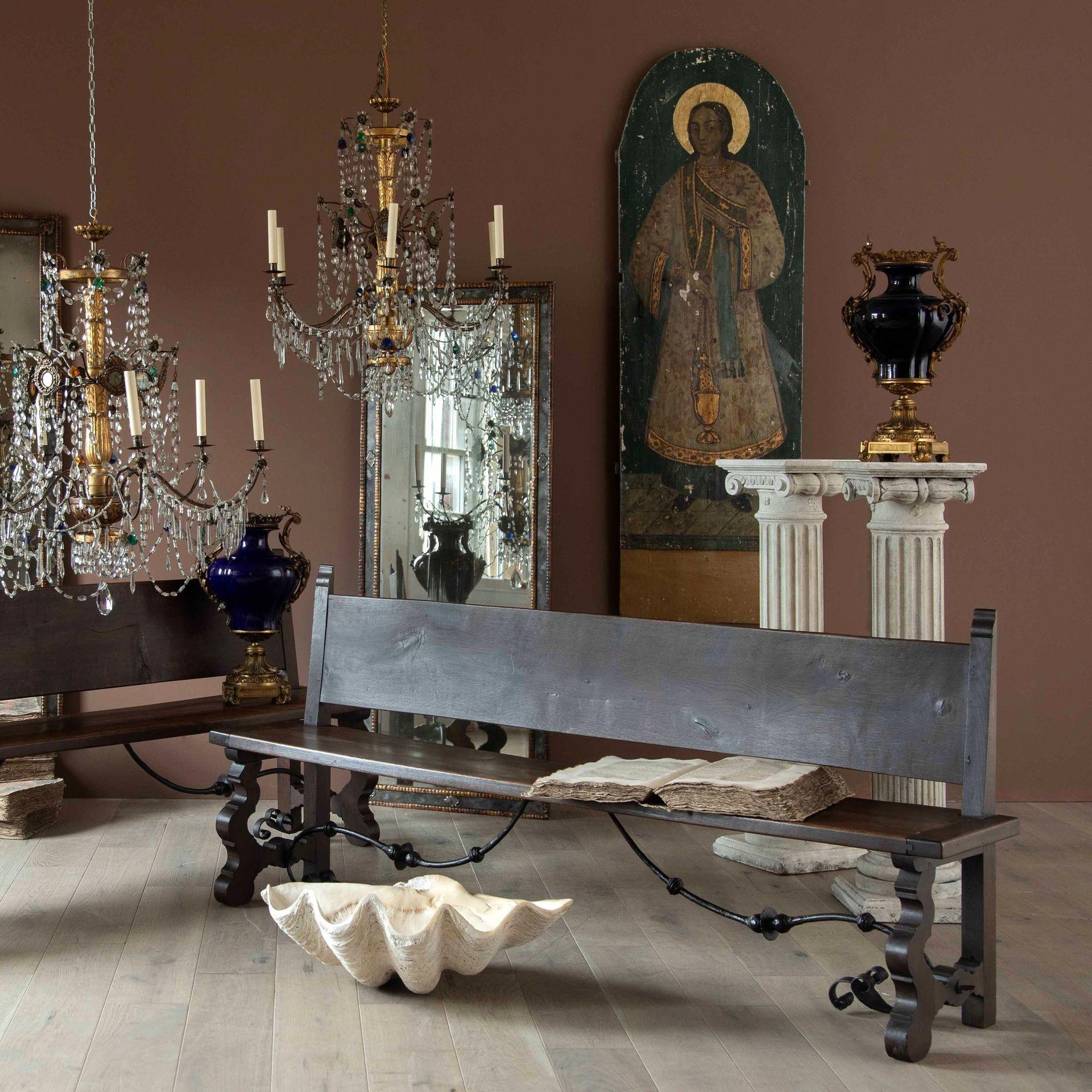 Francese Coppia di vasi in ceramica blu e ormolo di qualità del XIX secolo in vendita