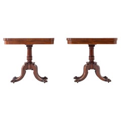 Pair of 19th Century Regency Mahogany Card Tables