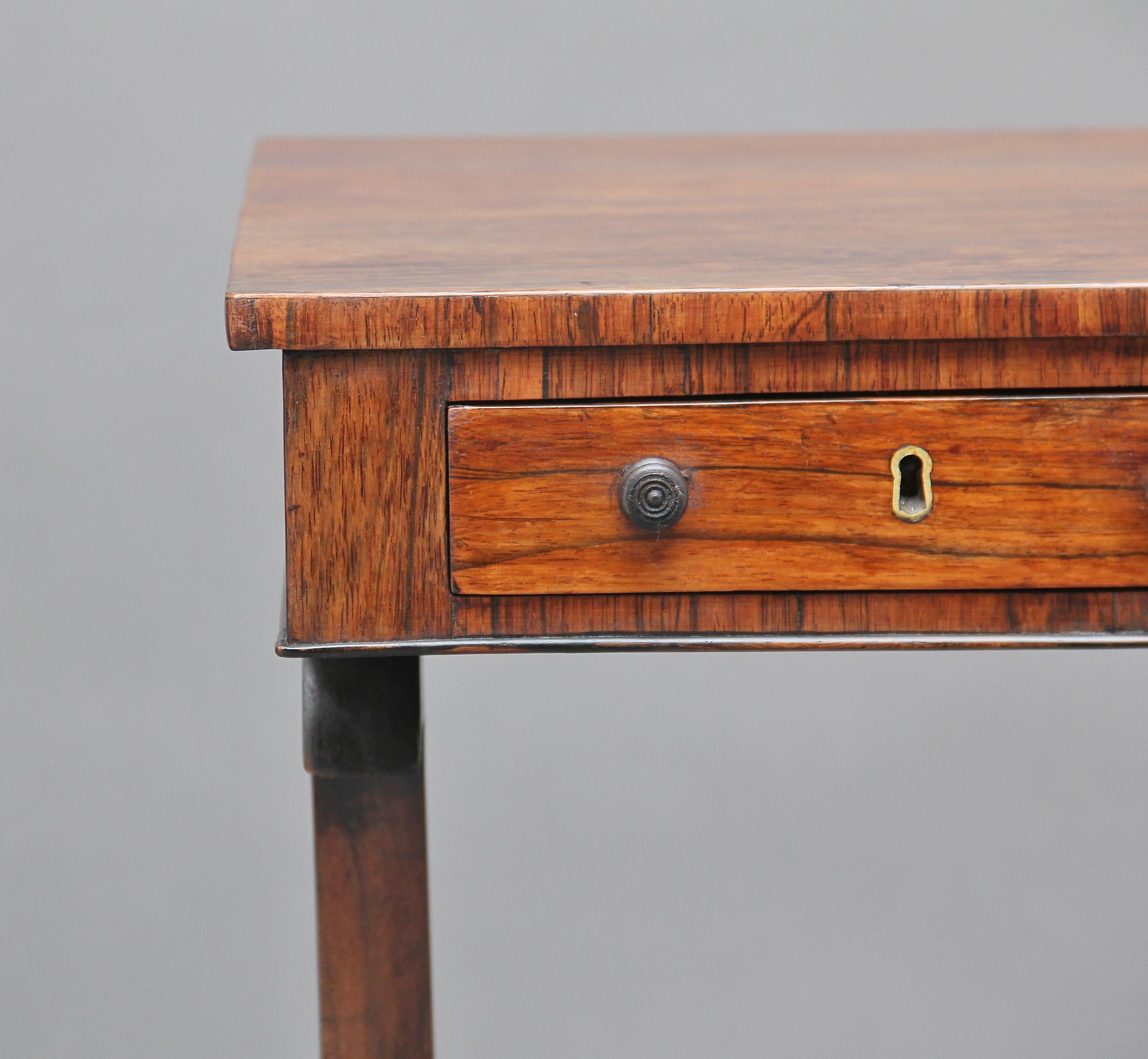 Pair of 19th Century Rosewood Side Tables 2