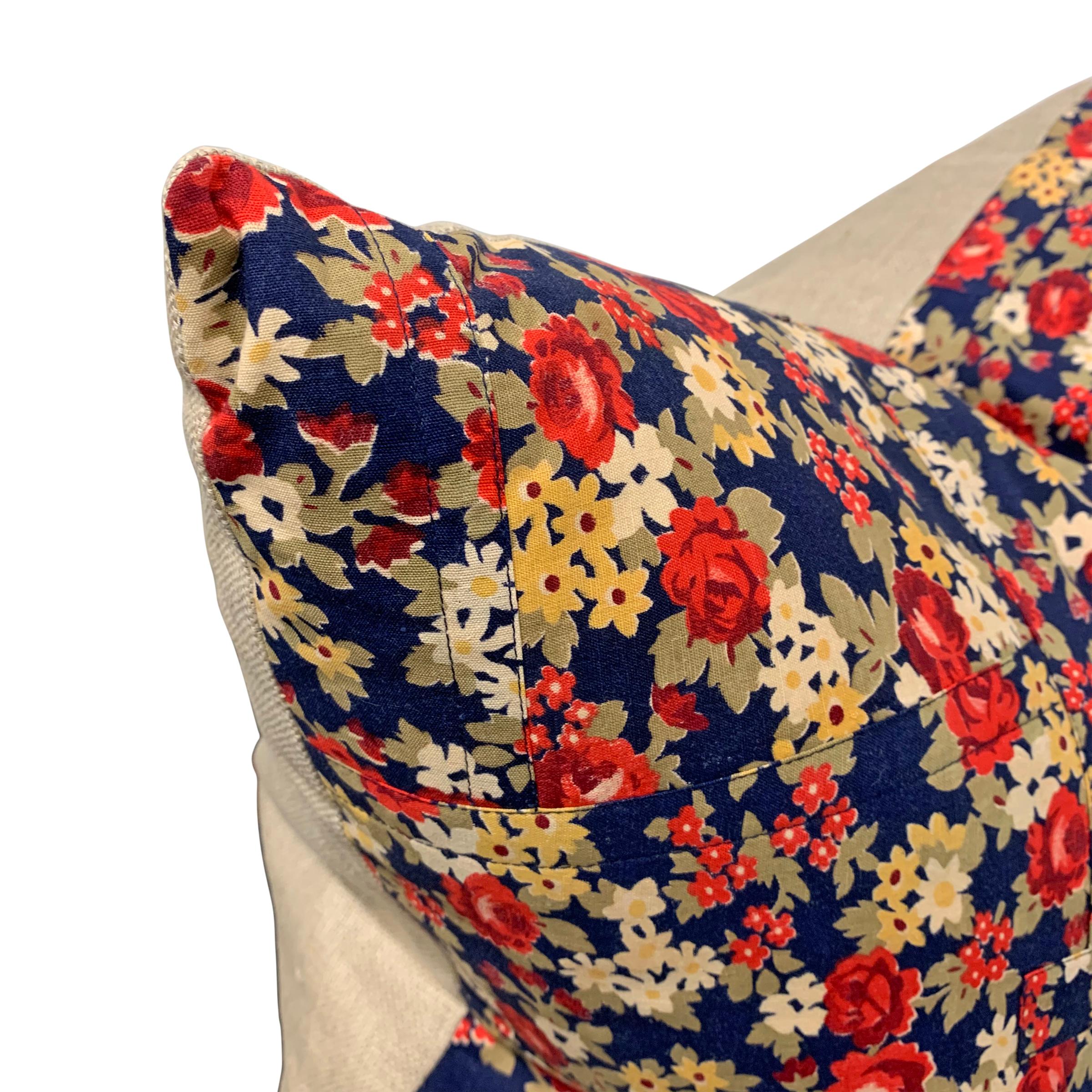 Pair of 19th Century Russian Cotton Pillows 2