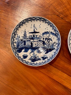 Pair of 19th Century Saucers