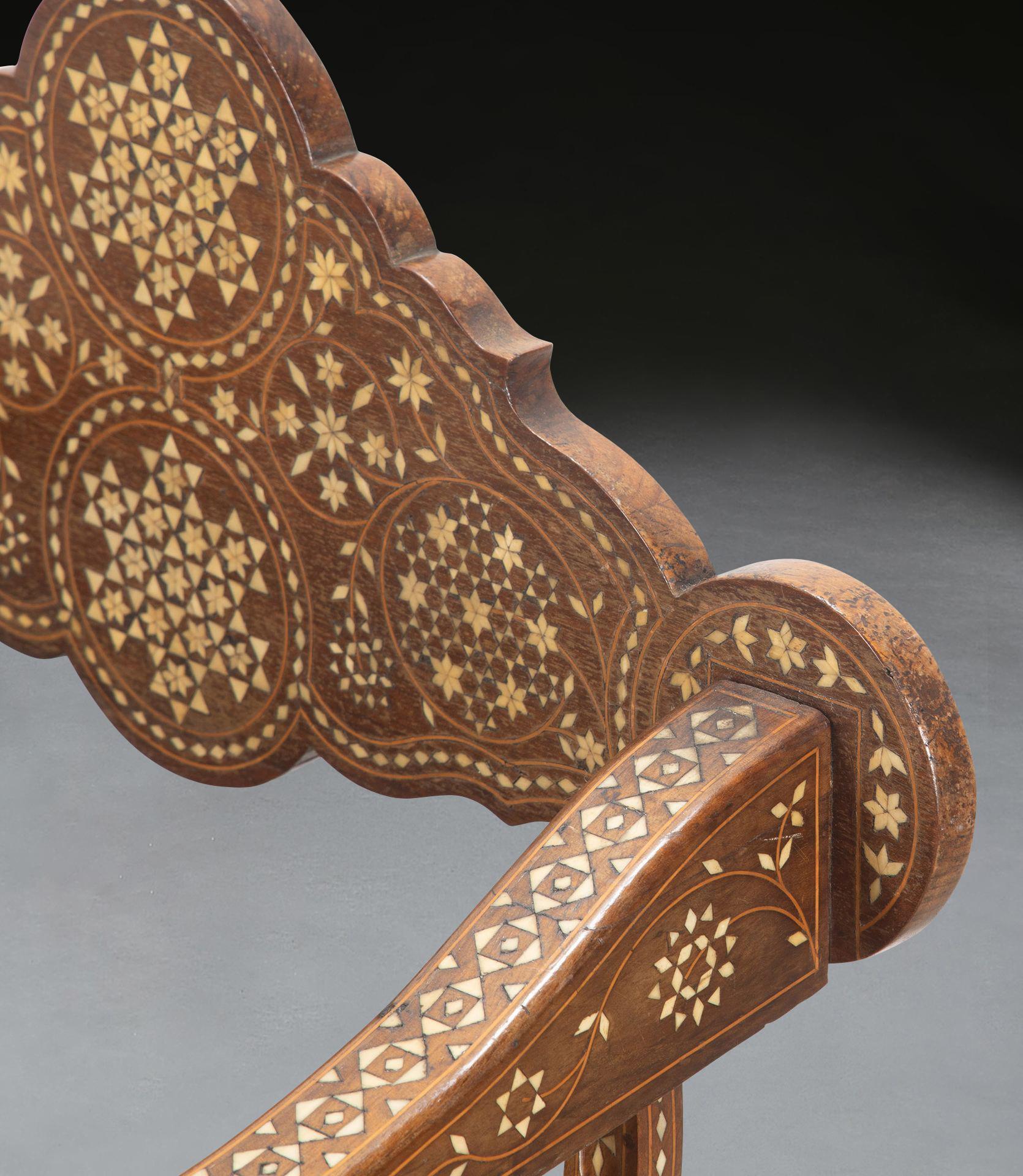 Pair of 19th Century Savonarola Chairs 2